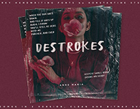 Destrokes – SVG and Clean Handwriting Fonts