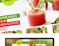 Web site design for Ansar taste