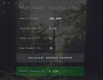 Super Simple Mortgage Calculator
