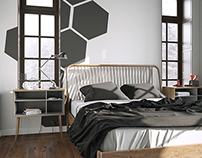 Scandinavian bedroom (december, 2013)