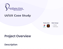 Painflame UI/UX Case Study