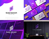 Scale Convert Marketing Logo