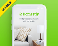 Domestly Cleaning App