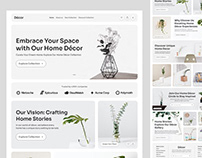 Home Decor Website Design