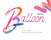 Free Font_Balloon