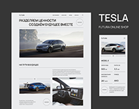 TESLA - Futura website