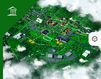 Southern Adventist University 3D Campus Map