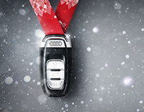 Audi - Olympic keychain