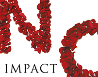 IMPACT- Hand made typeface project