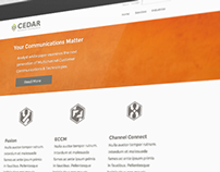 CEDAR - Website Design