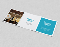 Square Trifold Brochure Mock-Up
