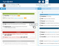 Responsive Task Manager and Intranet Design
