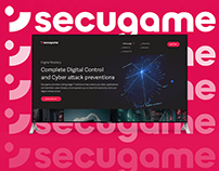 Secugame | Cybersecurity | Website Design UI/UX