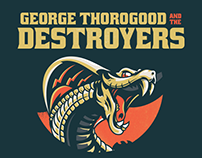 George Thorogood and the Destroyers Tour Artwork