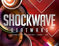 Shockwave Party Flyer