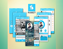RABBIT webapp UI Design