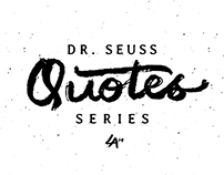 Hand Lettering : Dr. Seuss Quotes