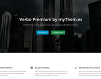 Verbo Premium Responsive  WordPress Theme by myThem.es