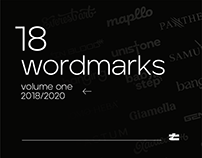 18 wordmarls volume one (2018/2020)