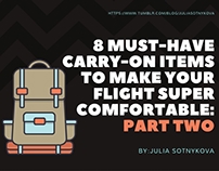 8 Must-Have Carry-On Items to Make Your Flight Super Co