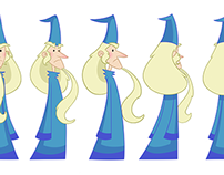 Wizard of Time - Model Sheet