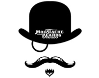 Movember - Moustache Versus Beard Event Posters