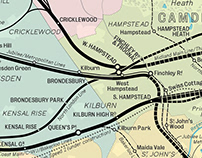 Railway Map of Greater London