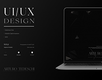 UI / UX Design - Arturo Tedeschi