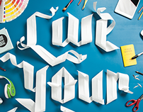 Live Your Dream Paper Type