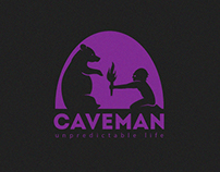 Caveman Logo Template