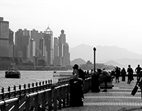 Hong Kong in Black and White
