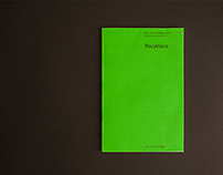 Recyklácia – book design
