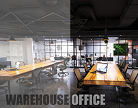 REALISTIC RENDER FOR WAREHOUSE OFFICE