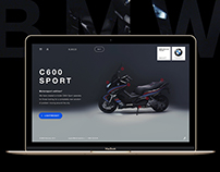 BMW C600 promo site with video
