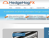 HedgeHogFX bespoke website design & build