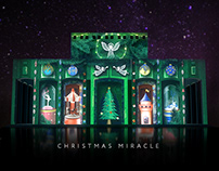 «Christmas Miracle» light and projection show