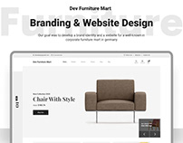 Dev Furniture eCommerce Website UI Free Download