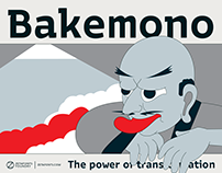 Bakemono Typeface - The power of transformation