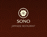 Sono Japanese restaurant website