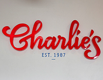 Charlie's wordmark design