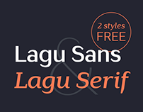 Lagu Sans & Lagu Serif - Font family