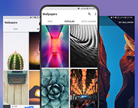 Wallpapers App - Powered By Unsplash