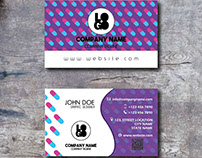 Free Business Card Template #1