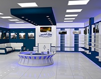 Showroom design by Cenima 4D