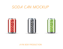 SODA CAN MOCK UP