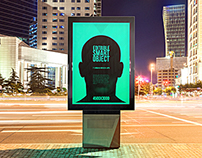 Urban Flyer / Poster / Billboard MockUp - Night Edition