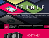Tevale hosting - concept