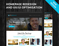 Homepage Redesign and UX\UI Optimization