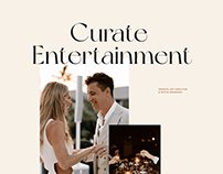 Curate Entertainment Website