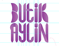 ButikAylin Typography Logo